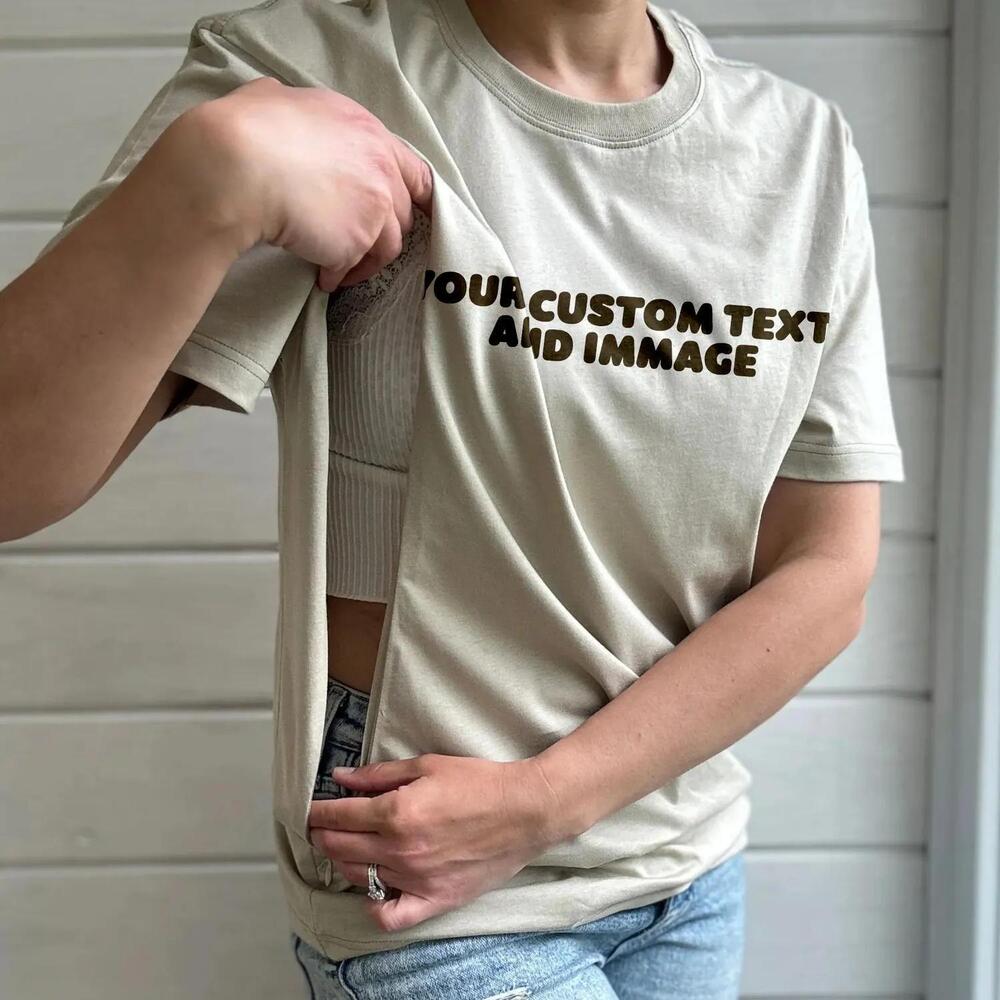 Nursing Friendly MotherDay Shirt, Breastfeeding Mom Tee